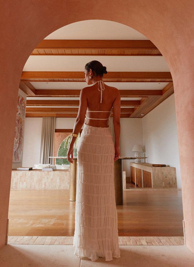Peppermayo Peppermayo Exclusive - Aullie Maxi Dress - Ivory