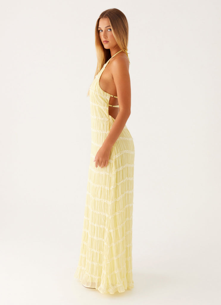 Peppermayo Peppermayo Exclusive - Aullie Maxi Dress - Yellow