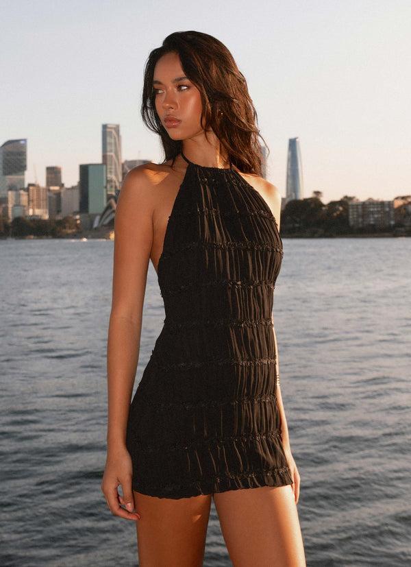 peppermayo Peppermayo Exclusive - Aullie Mini Dress - Black