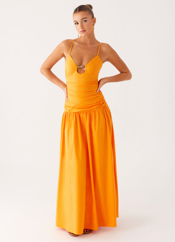 peppermayo Peppermayo Exclusive - Avani Maxi Dress - Orange