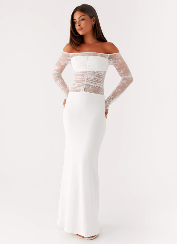 peppermayo Peppermayo Exclusive - Avi Maxi Dress - White
