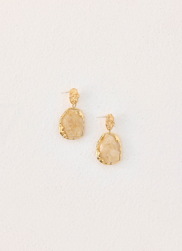 peppermayo Peppermayo Exclusive - Balmy Glow Earrings - Gold