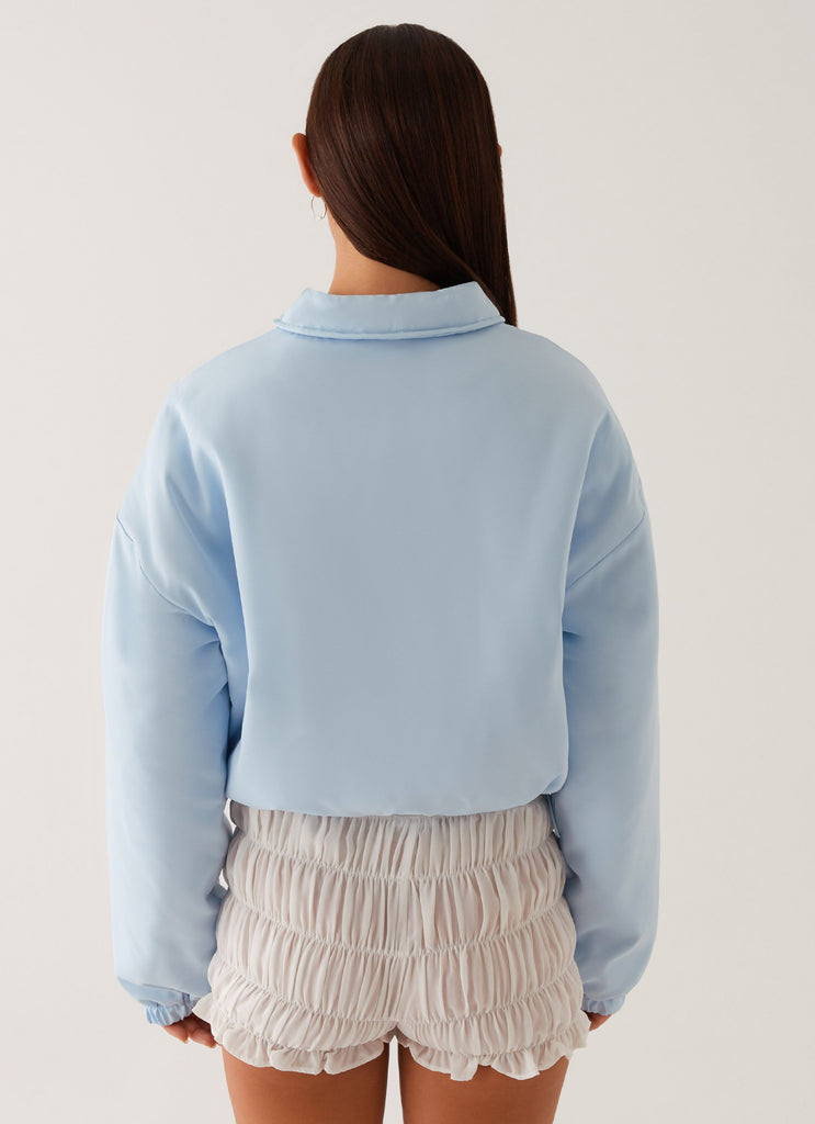 Peppermayo Peppermayo Exclusive - Baltimore Bomber Jacket - Pale Blue
