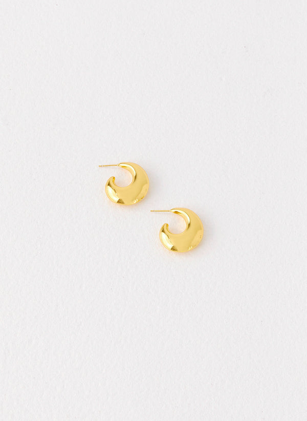 peppermayo Peppermayo Exclusive - Bare Essentials Earrings - Gold