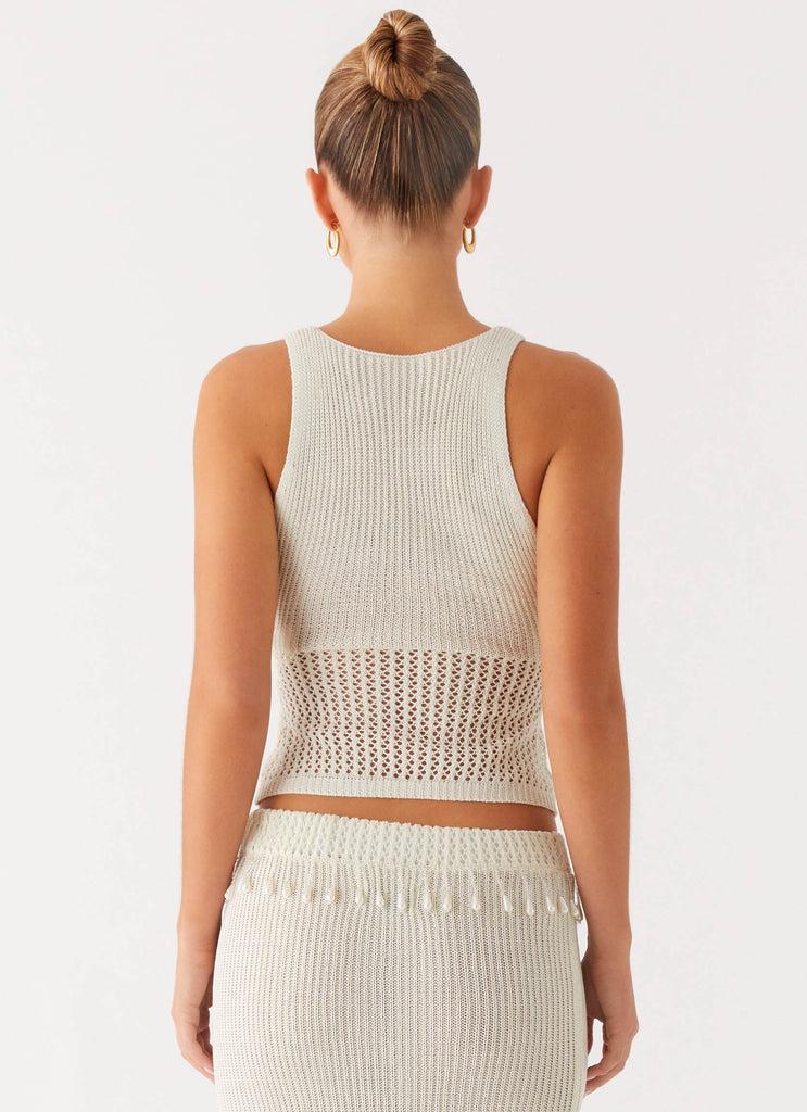 Peppermayo Peppermayo Exclusive - Basilia Knit Top - Off White