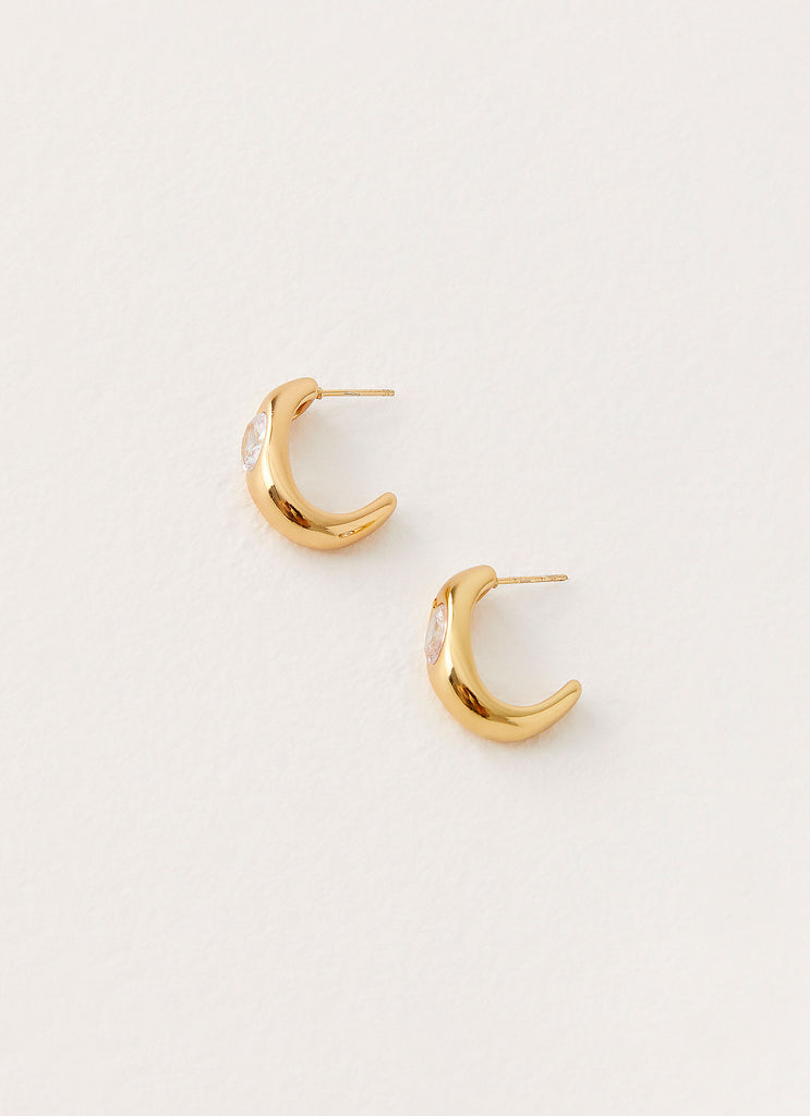 Peppermayo Peppermayo Exclusive - Beach Stroll Earrings - Gold