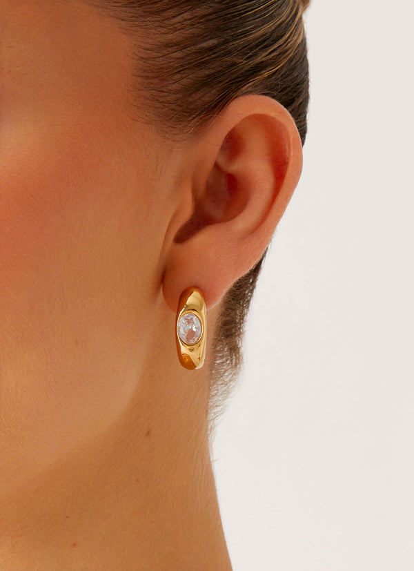 peppermayo Peppermayo Exclusive - Beach Stroll Earrings - Gold
