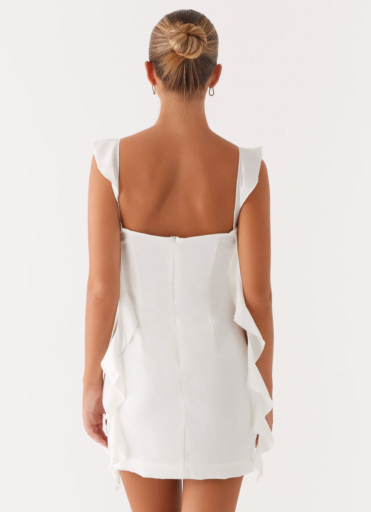 Peppermayo Peppermayo Exclusive - Beckham Mini Dress - White