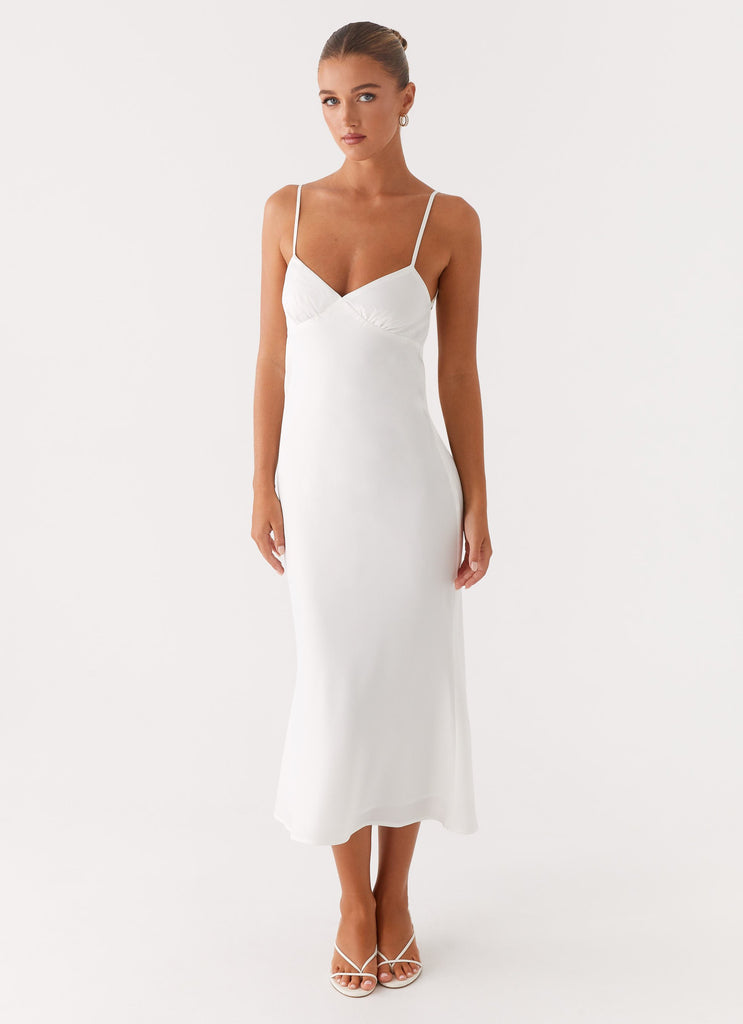 Peppermayo Peppermayo Exclusive - Bentley Midi Dress - White