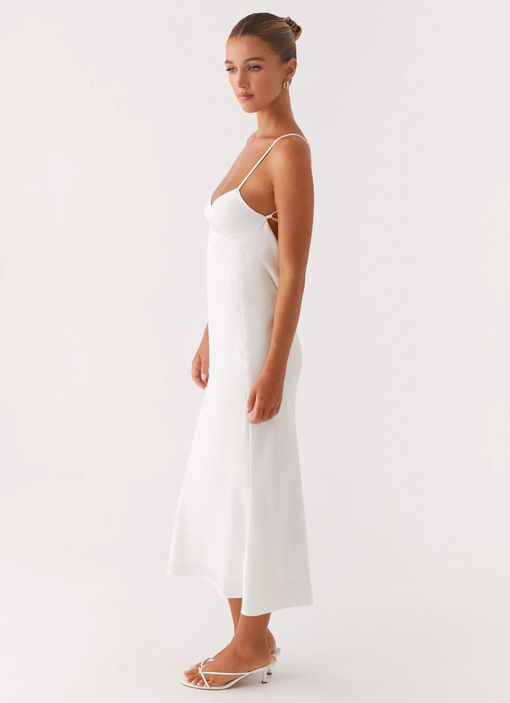 Peppermayo Peppermayo Exclusive - Bentley Midi Dress - White