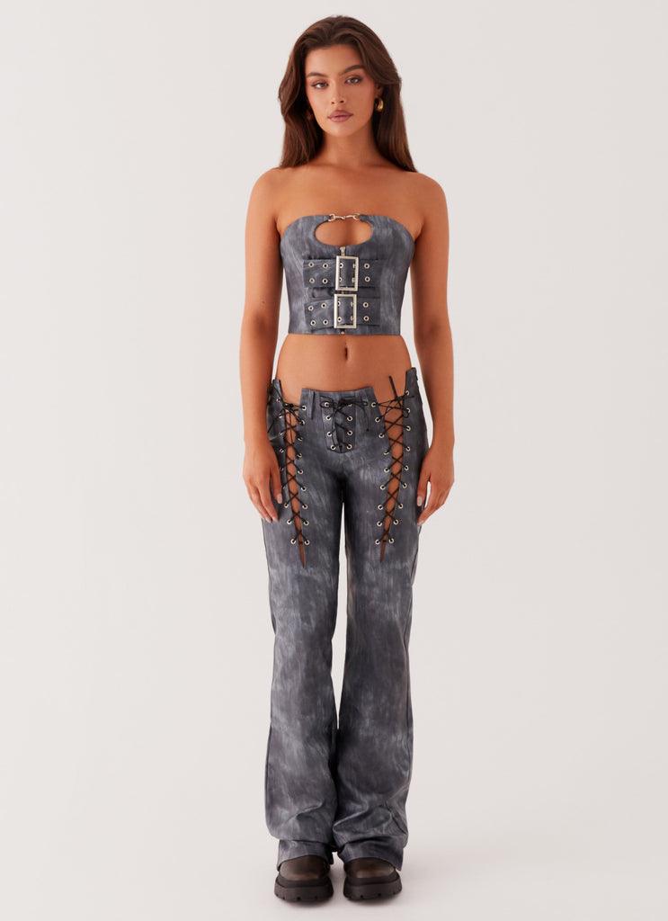 Peppermayo Peppermayo Exclusive - Better When I'm Dancing Belt Top - Graphite
