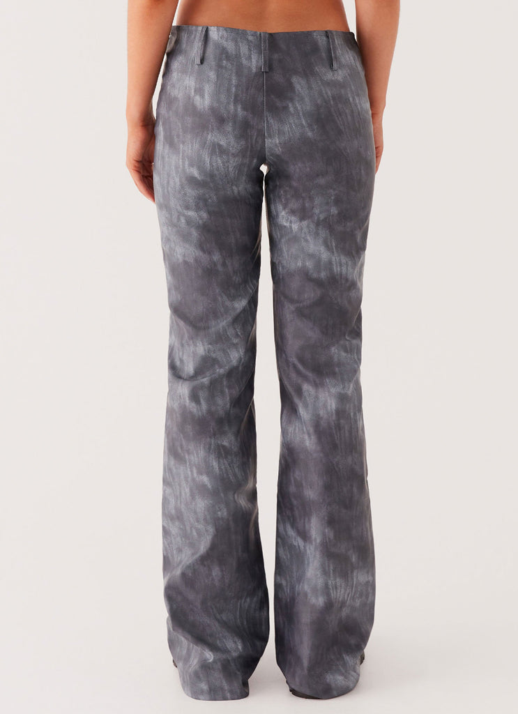 Peppermayo Peppermayo Exclusive - Better When I'm Dancing Lace Up Pants - Graphite