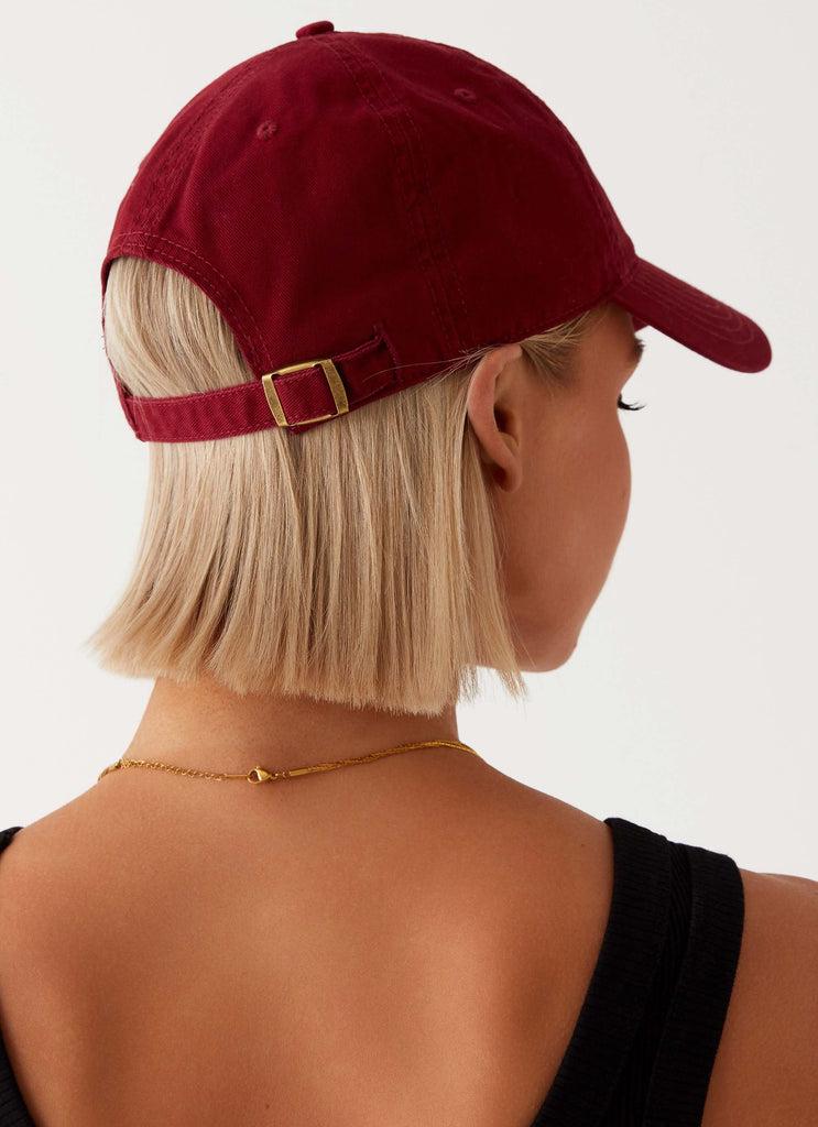 Peppermayo Peppermayo Exclusive - Big Hit Baseball Cap - Maroon