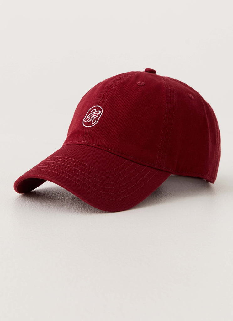 Peppermayo Peppermayo Exclusive - Big Hit Baseball Cap - Maroon