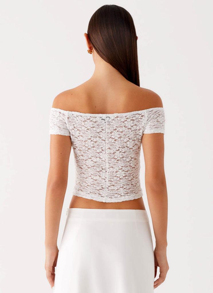 Peppermayo Peppermayo Exclusive - Billie Lace Top - Ivory