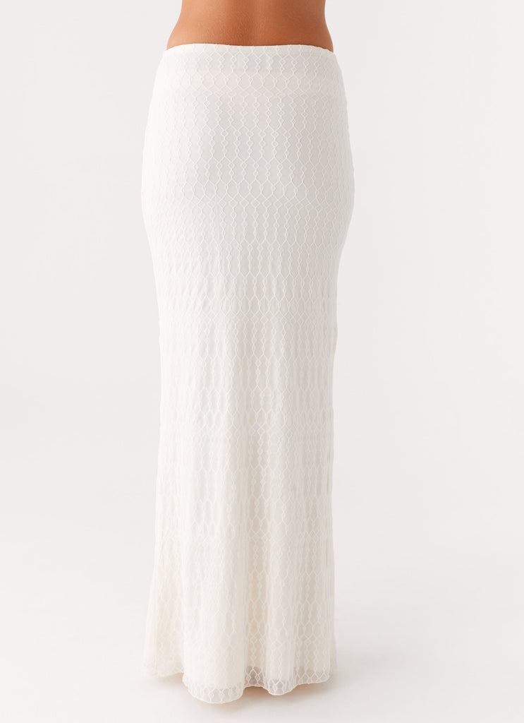 Peppermayo Peppermayo Exclusive - Blakely Maxi Skirt - Ivory