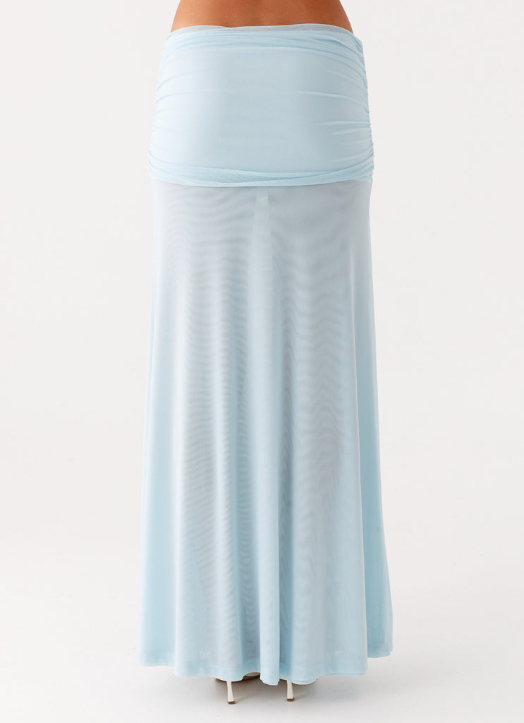 Peppermayo Peppermayo Exclusive - Blaze Maxi Skirt - Blue