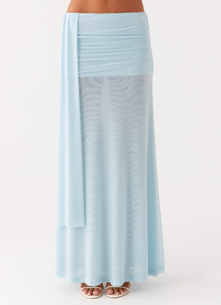Peppermayo Peppermayo Exclusive - Blaze Maxi Skirt - Blue