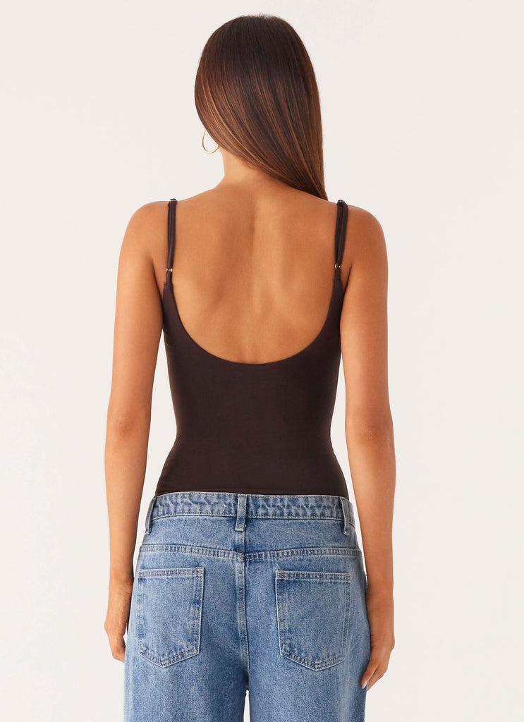 Peppermayo Peppermayo Exclusive - Blondie Tank Top - Chocolate