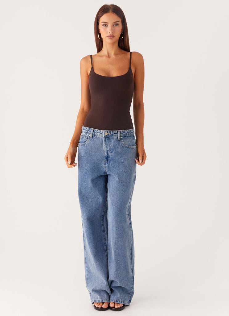 Peppermayo Peppermayo Exclusive - Blondie Tank Top - Chocolate