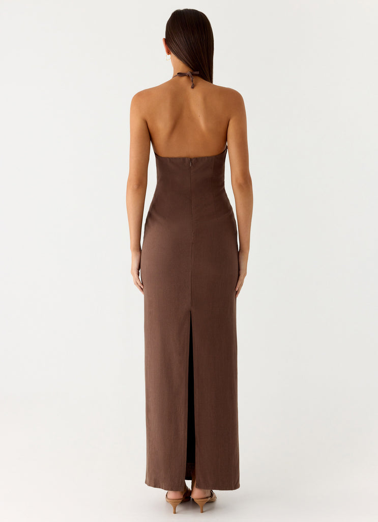 Peppermayo Peppermayo Exclusive - Bloomers Maxi Dress - Brown
