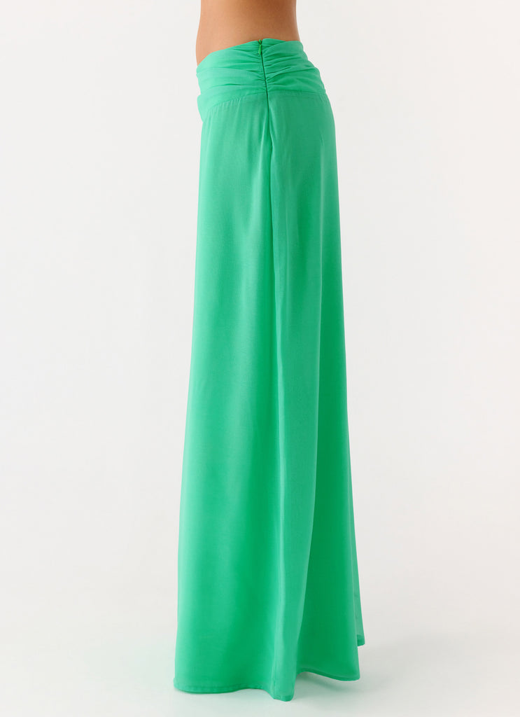 Peppermayo Peppermayo Exclusive - Blushing Bloom Maxi Skirt - Jungle Bloom