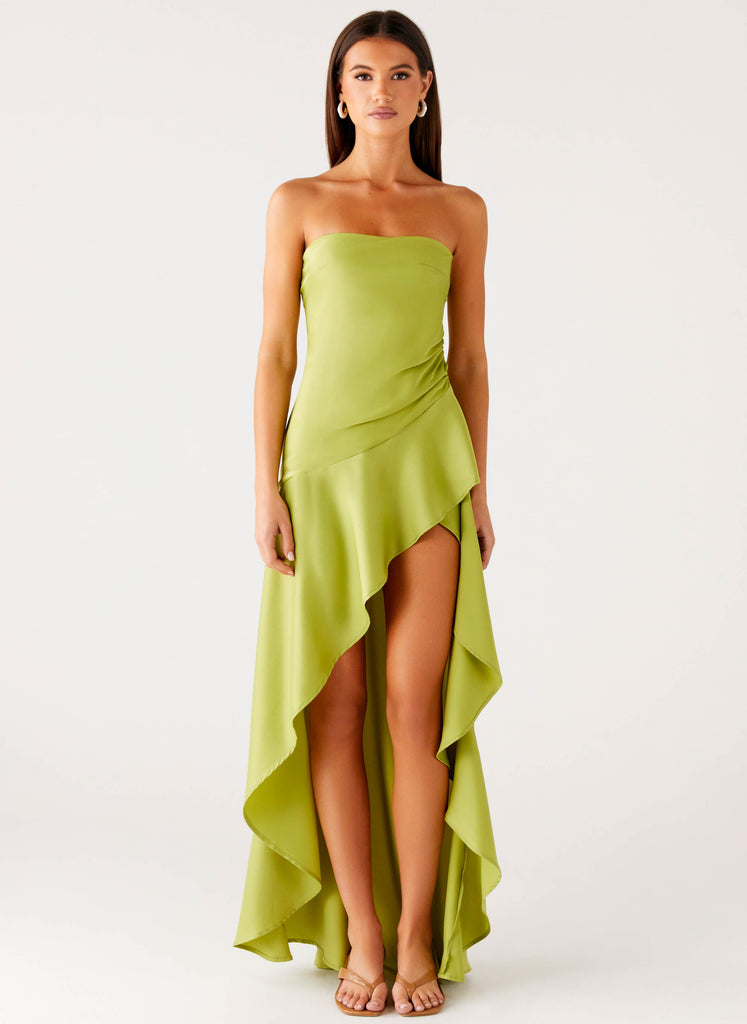 Peppermayo Peppermayo Exclusive - Bodie Maxi Dress - Lime