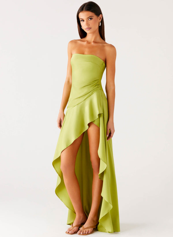 peppermayo Peppermayo Exclusive - Bodie Maxi Dress - Lime