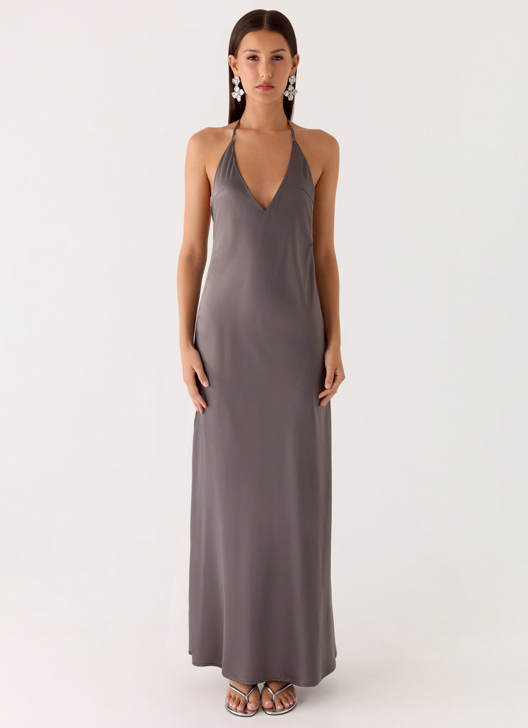Peppermayo Peppermayo Exclusive - Bondi Heat Maxi Dress - Ash
