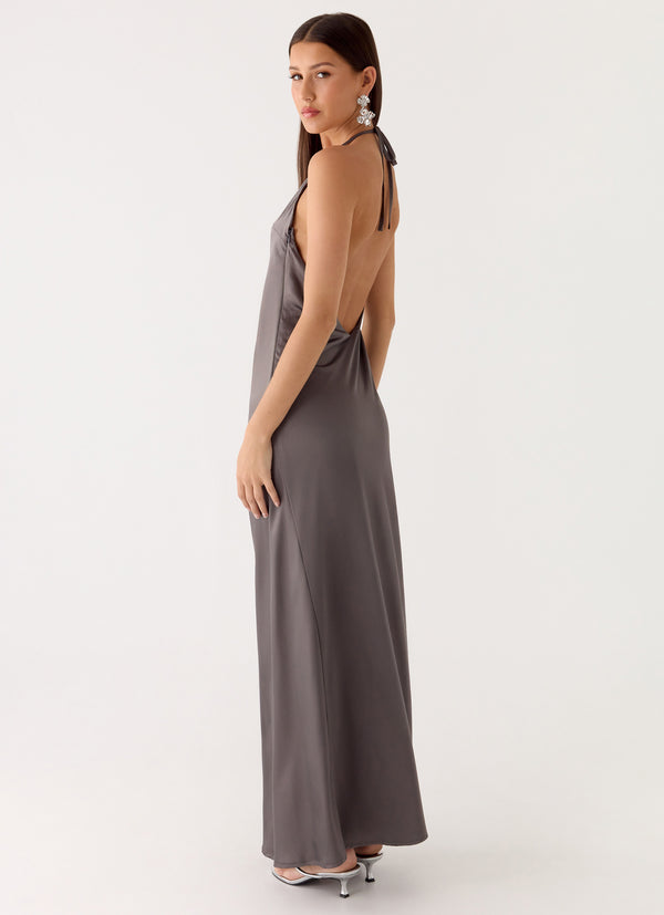 peppermayo Peppermayo Exclusive - Bondi Heat Maxi Dress - Ash