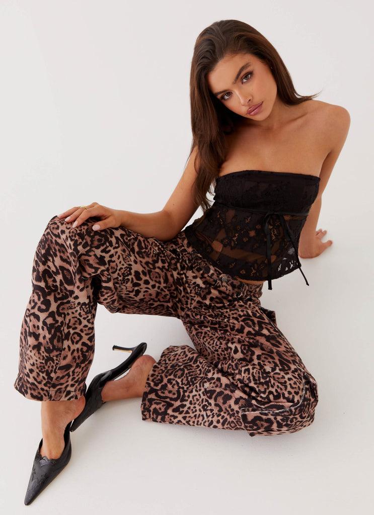 Peppermayo Peppermayo Exclusive - Break It Off Strapless Top - Black