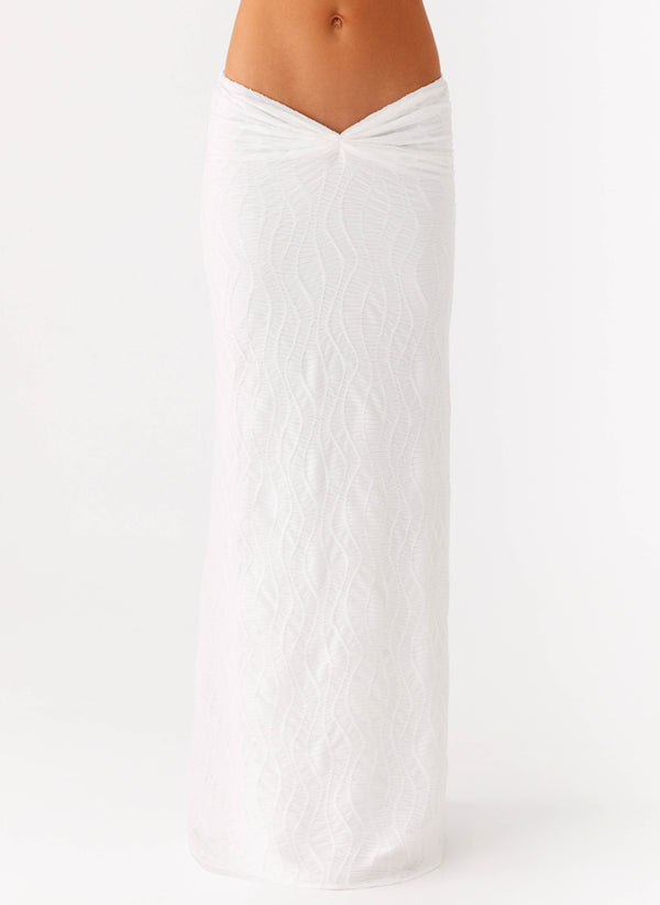 peppermayo Peppermayo Exclusive - Briene Maxi Skirt - White
