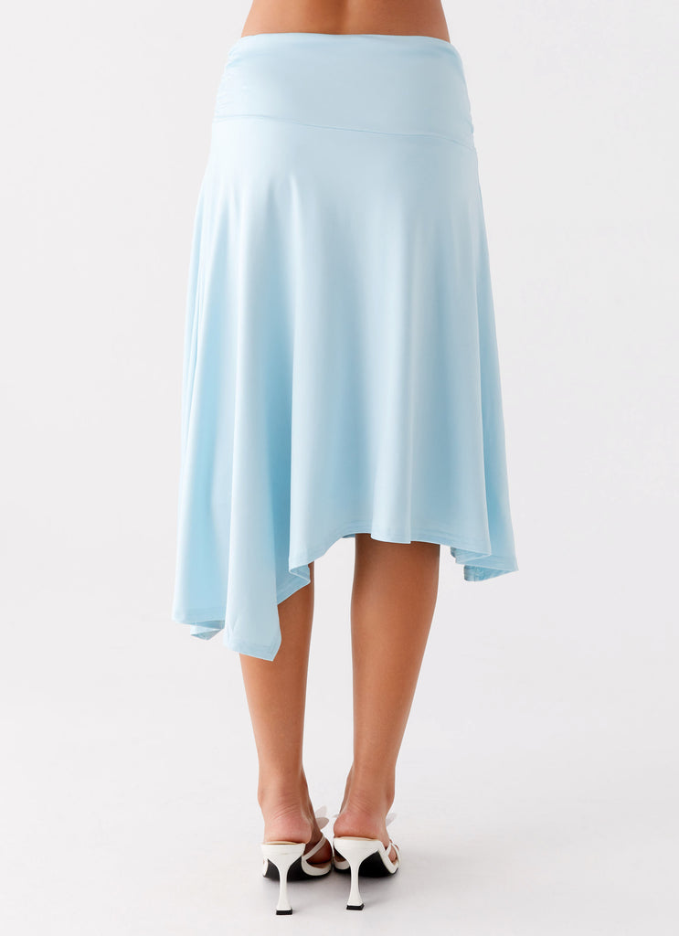 Peppermayo Peppermayo Exclusive - Brisa Midi Skirt - Turquoise