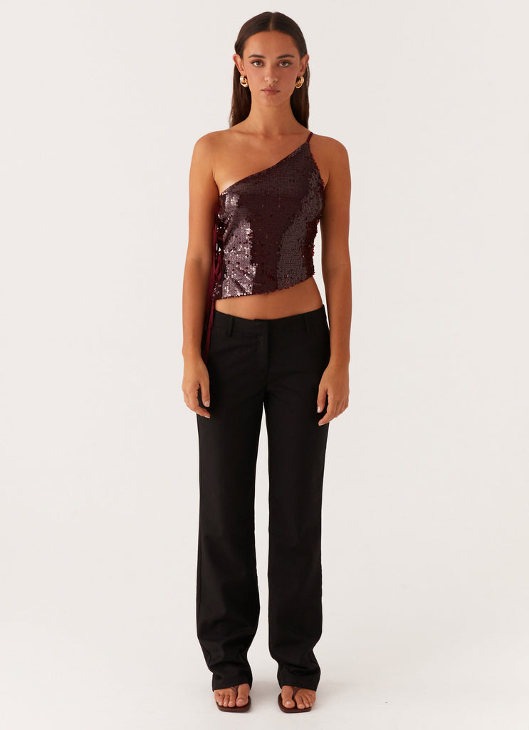 Peppermayo Peppermayo Exclusive - Britley Fitted Trouser - Black