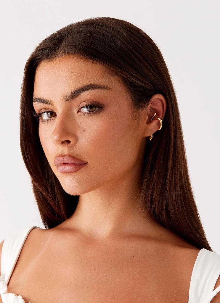 Peppermayo Peppermayo Exclusive - Britti Ear Cuff - Gold
