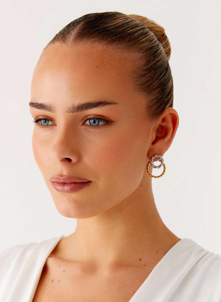 Peppermayo Peppermayo Exclusive - Byron Nights Earrings - Mixed Metal