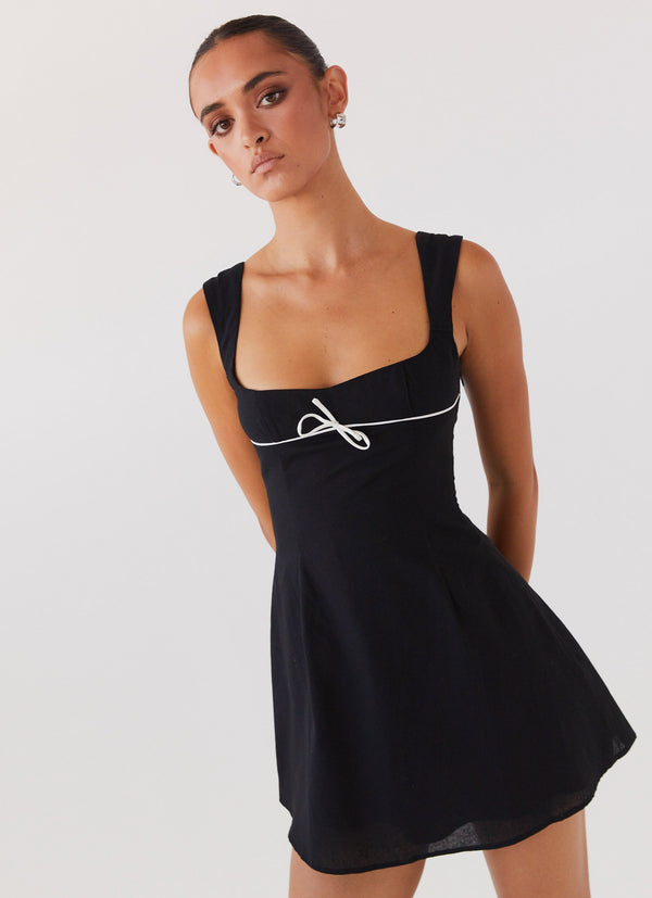 peppermayo Peppermayo Exclusive - Cadence Mini Dress - Black