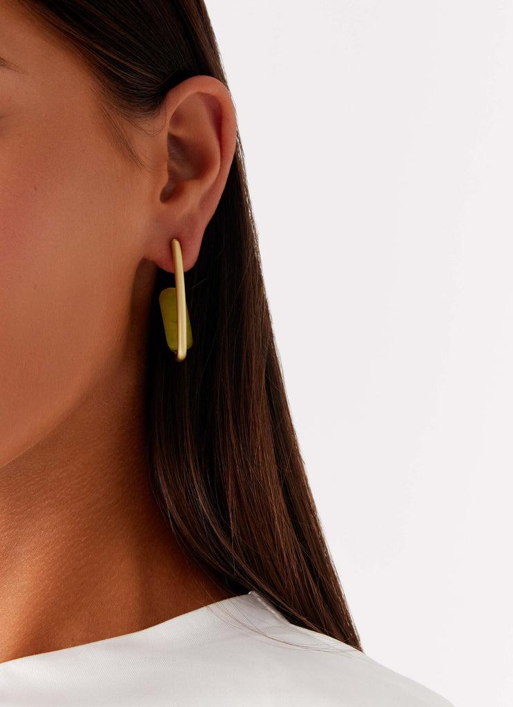 Peppermayo Peppermayo Exclusive - Cali Shore Earrings - Green