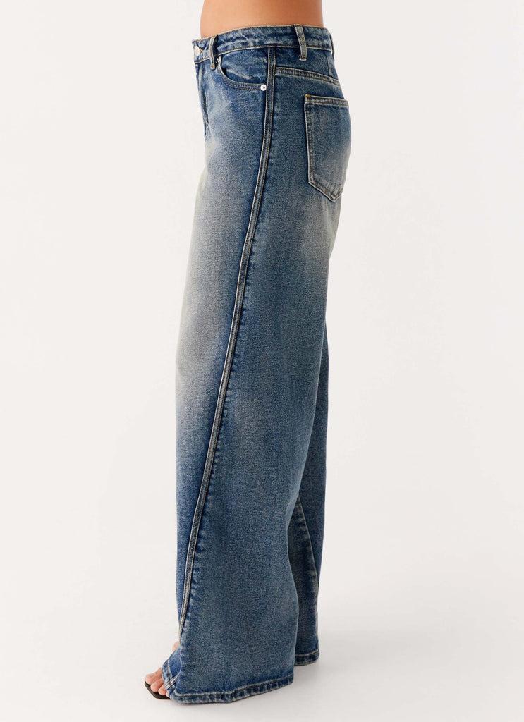 Peppermayo Peppermayo Exclusive - Calico Denim Jeans - Indigo