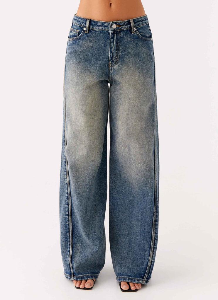 Peppermayo Peppermayo Exclusive - Calico Denim Jeans - Indigo