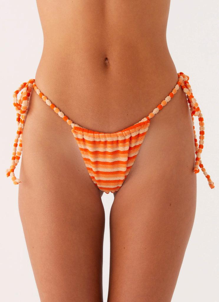 Peppermayo Peppermayo Exclusive - Calista Bikini Bottoms - Orange Stripe