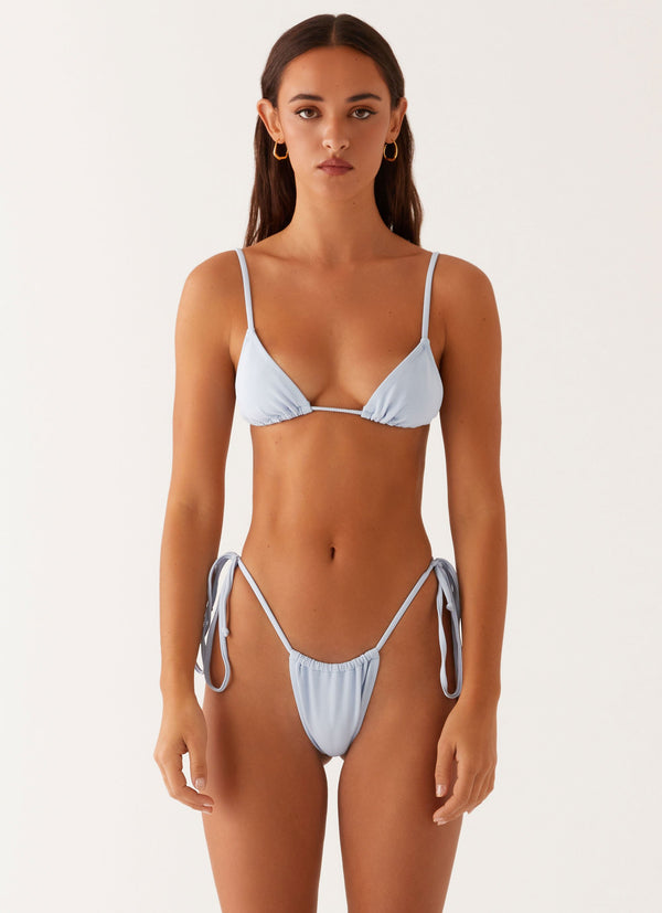 peppermayo Peppermayo Exclusive - Calista Bikini Top - Blue