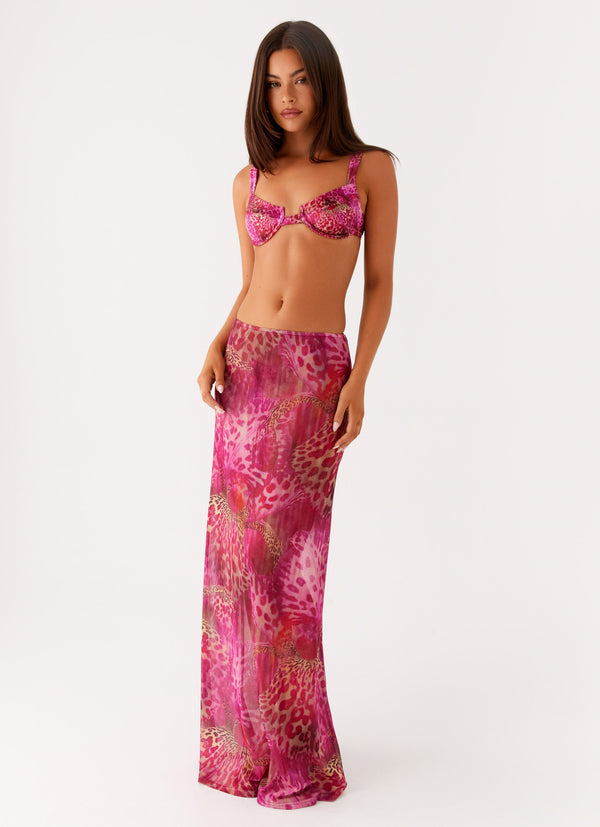 peppermayo Peppermayo Exclusive - Camellia Maxi Skirt - Lavender Lagoon