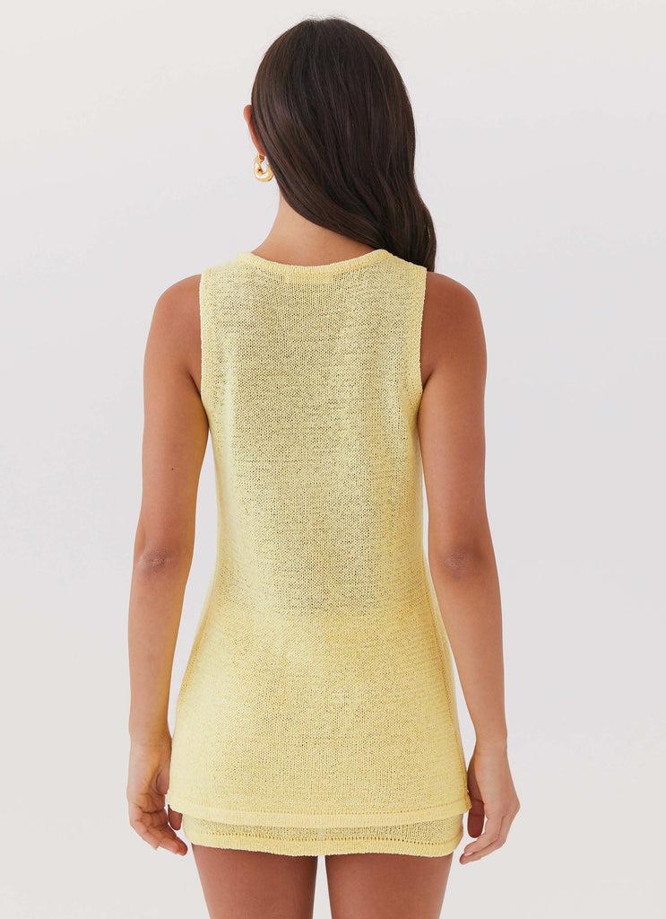 Peppermayo Peppermayo Exclusive - Capri Glow Knit Top - Canary