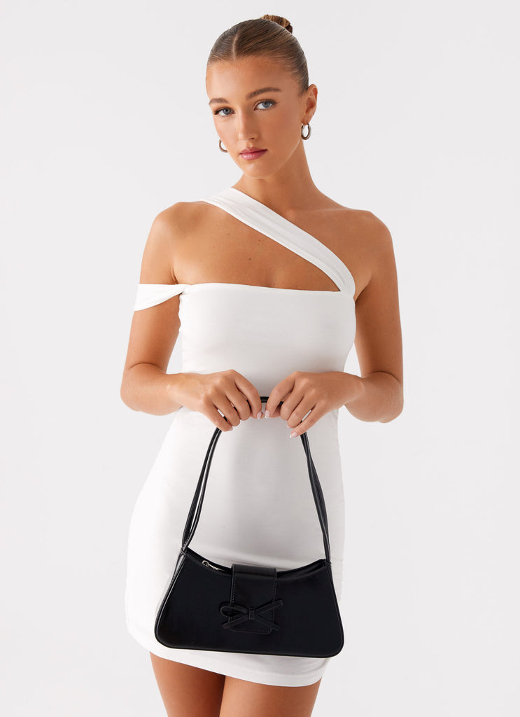 Peppermayo Peppermayo Exclusive - Cara Bow Shoulder Bag - Black