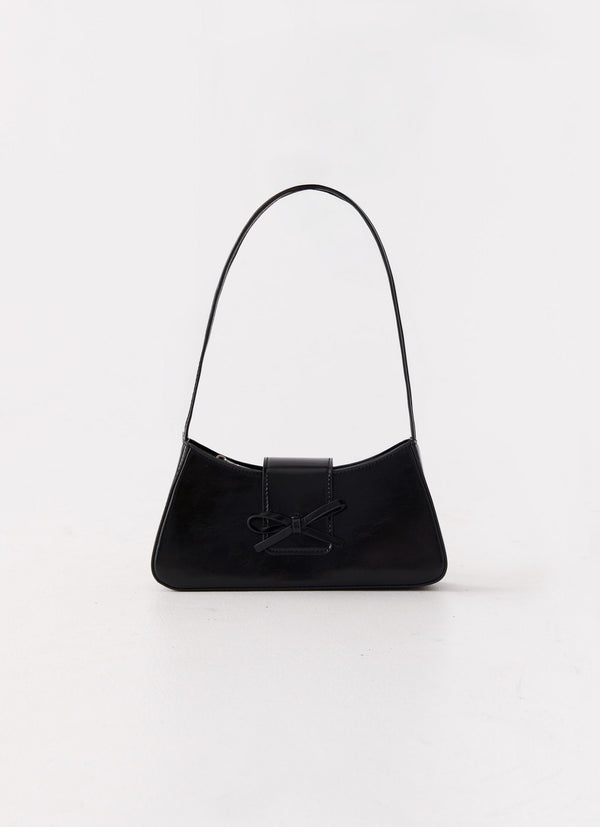 peppermayo Peppermayo Exclusive - Cara Bow Shoulder Bag - Black