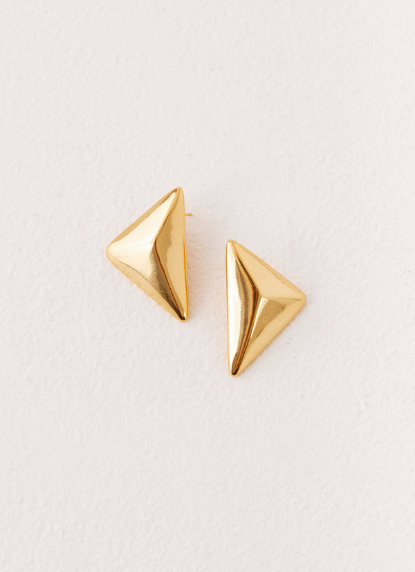 peppermayo Peppermayo Exclusive - Carilynn Earrings - Gold