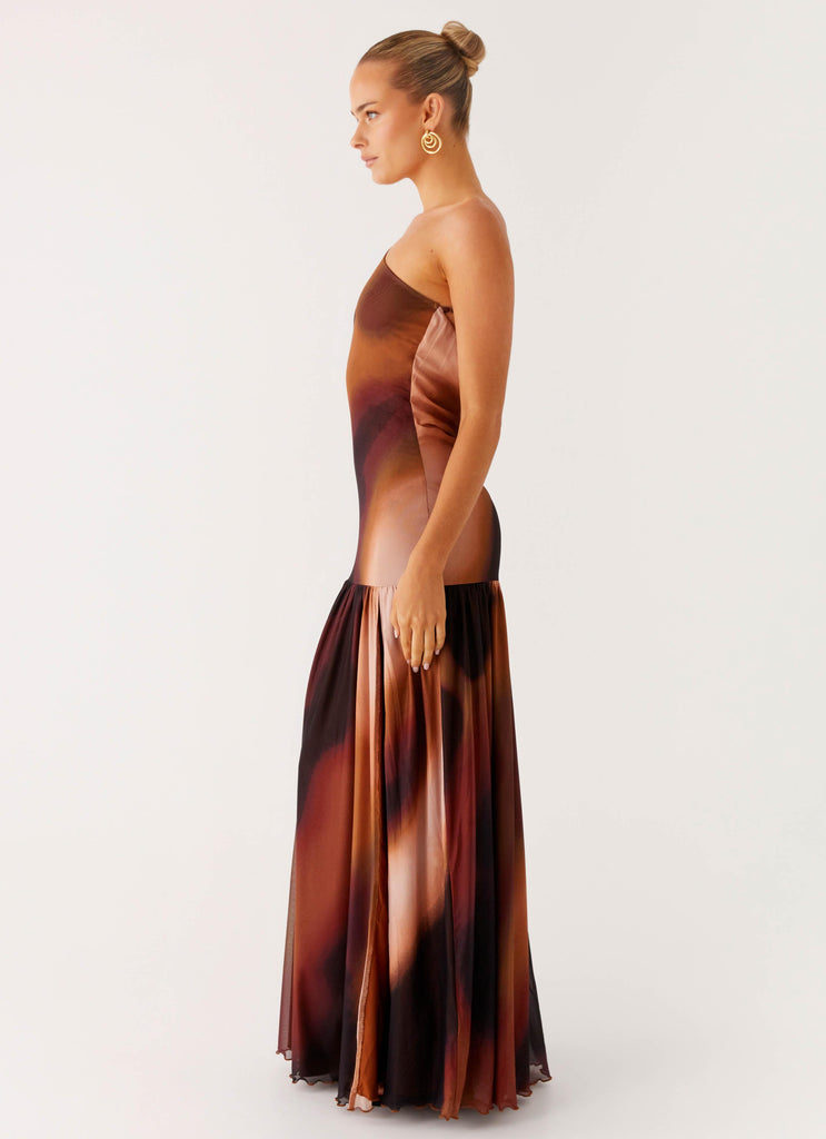 Peppermayo Peppermayo Exclusive - Carlina Maxi Dress - Black Gradient