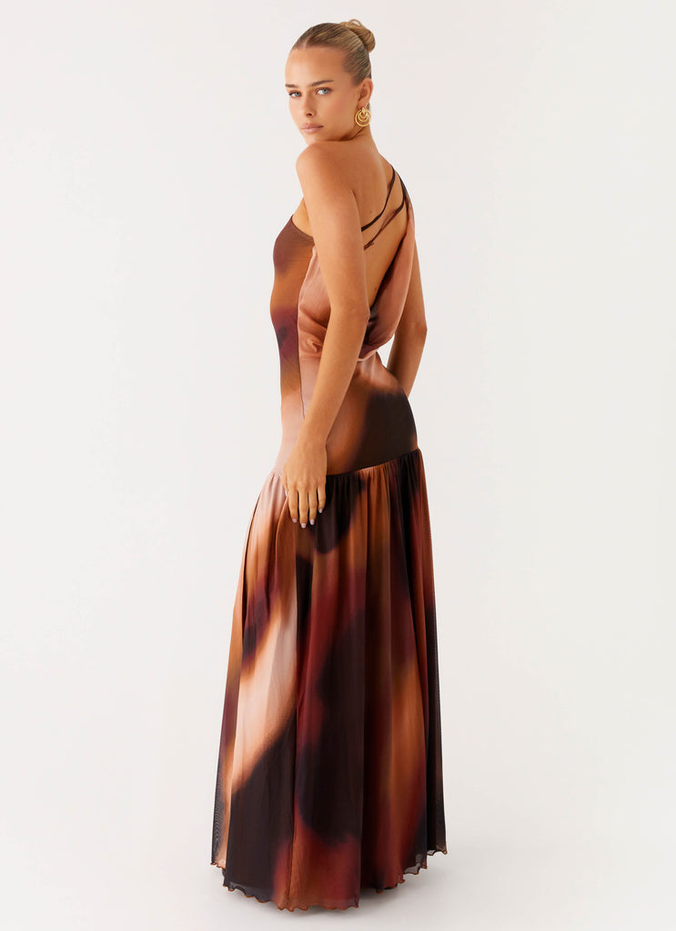 Peppermayo Peppermayo Exclusive - Carlina Maxi Dress - Black Gradient