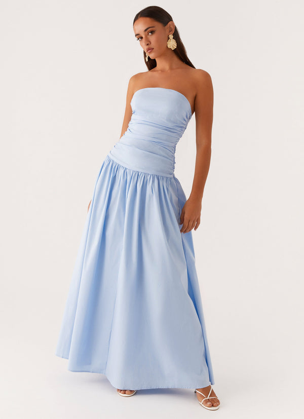 peppermayo Peppermayo Exclusive - Carmel Maxi Dress - Blue